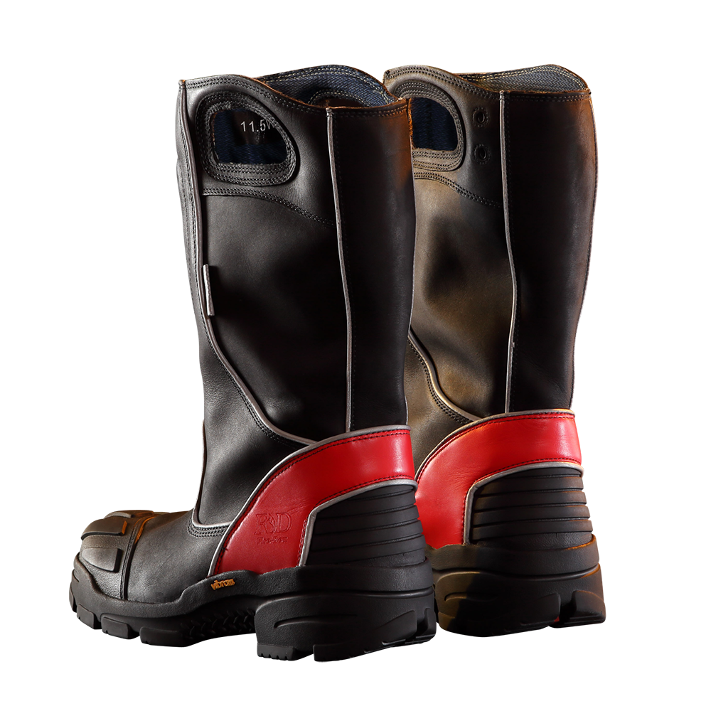 Fire Dex FDX100 Leather Firefighter Boots Promo WFR Wholesale Fire Rescue
